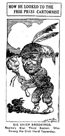 Dick Brookins cartoon