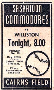 1958 game advertisement