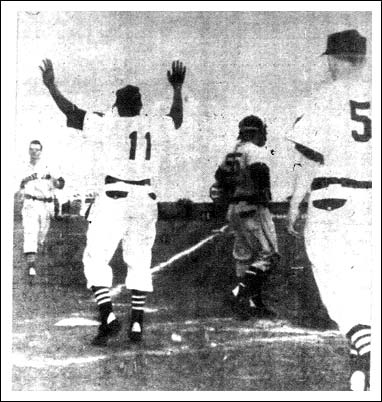 Score, standing up