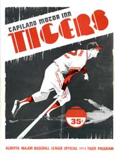 1973 Tigers program