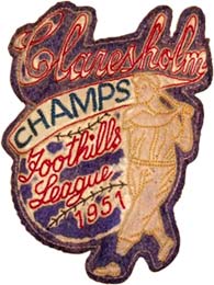1951 Claresholm crest