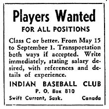 Swift Current Ad