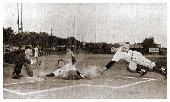 Danny Adams, safe at home !