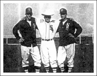 George with his boys