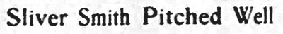 Sliver Smith