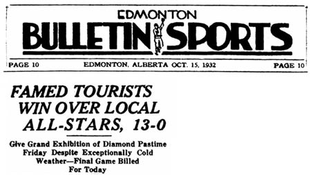 Big Leaguers too much for locals