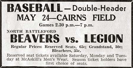 Beavers vs Legion