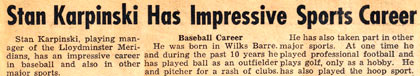 Karpinski headline