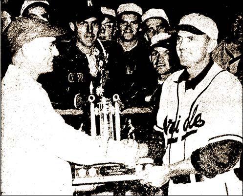 Hank Tostenson trophy