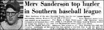 Sanderson top hurler