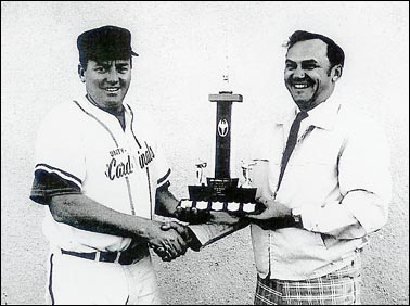 Flanagan & trophy