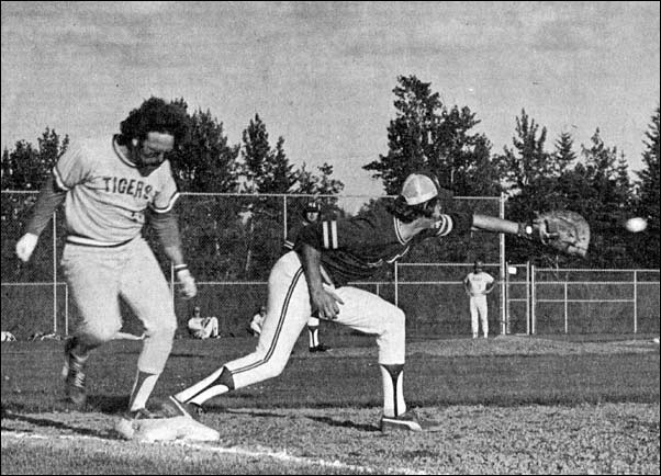 Thompson safe at first