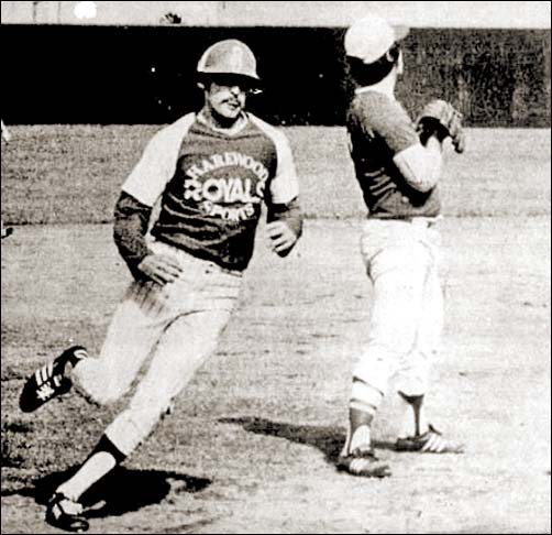 Rounding third